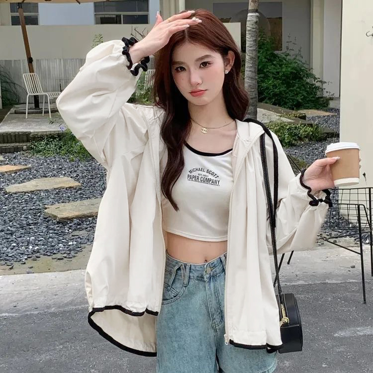 2025新款时尚仙女防晒衣女夏短外套