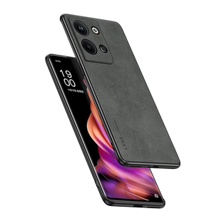 opporeno13手机壳reno14小羊皮reno15保护套reno7/8/9/10/11/12全包防摔pro防滑外壳简约高级感OPPO女男