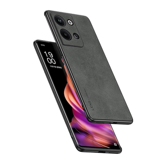 适用opporeno13手机壳reno14/15/16小羊皮pro保护套reno7/8/9/10/11/12全包防摔磨砂防滑外壳简约款OPPO女男
