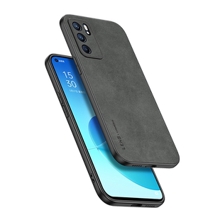 opporeno6手机壳reno6pro小羊皮reno5高级感pro十镜头全包rone6防摔外壳por保护套r男k女op潮oppo