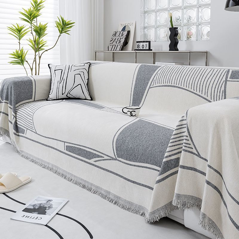 沙发盖布巾全包新款防尘沙发套罩四季通用型北欧ins风沙发毯盖巾,居家布艺,沙发垫,淘宝优惠券,粉丝福利购,淘宝优惠卷