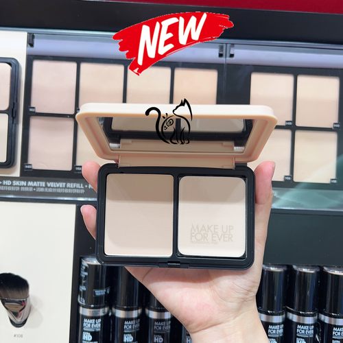 国柜哑光空气粉饼遮瑕柔雾持久