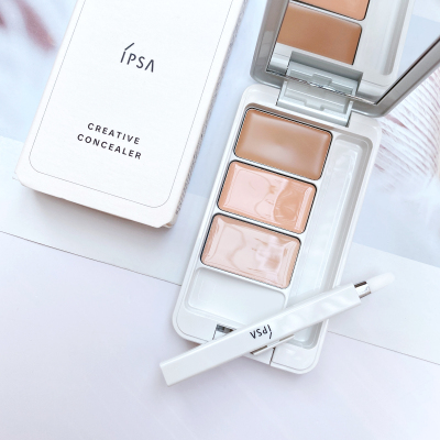 IPSA三色遮瑕修饰瑕疵提亮肤色