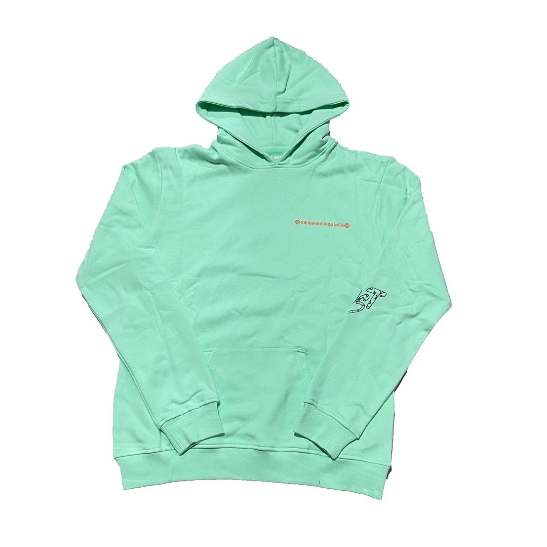 BEIBEI北北 4十字花童军花涂鸦情侣印花潮流时尚卫衣拉链外套帽衫