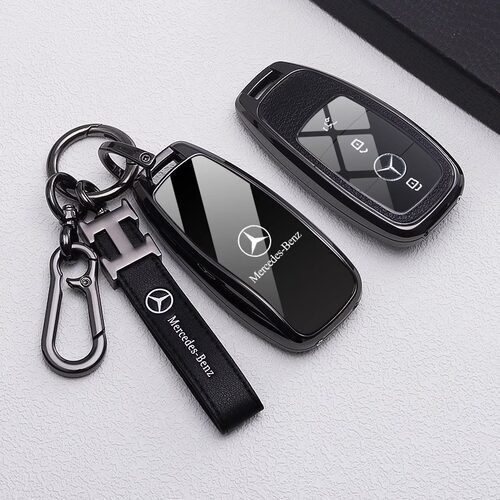 适用奔驰e300l钥匙套c260l包c200glb车a200l扣glc e260gle350gla