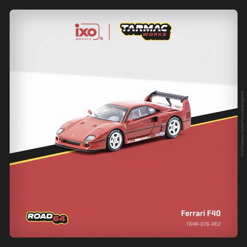 现货TW 法拉利 Ferrari F40 Red 红色 仿真合金车模收藏礼物