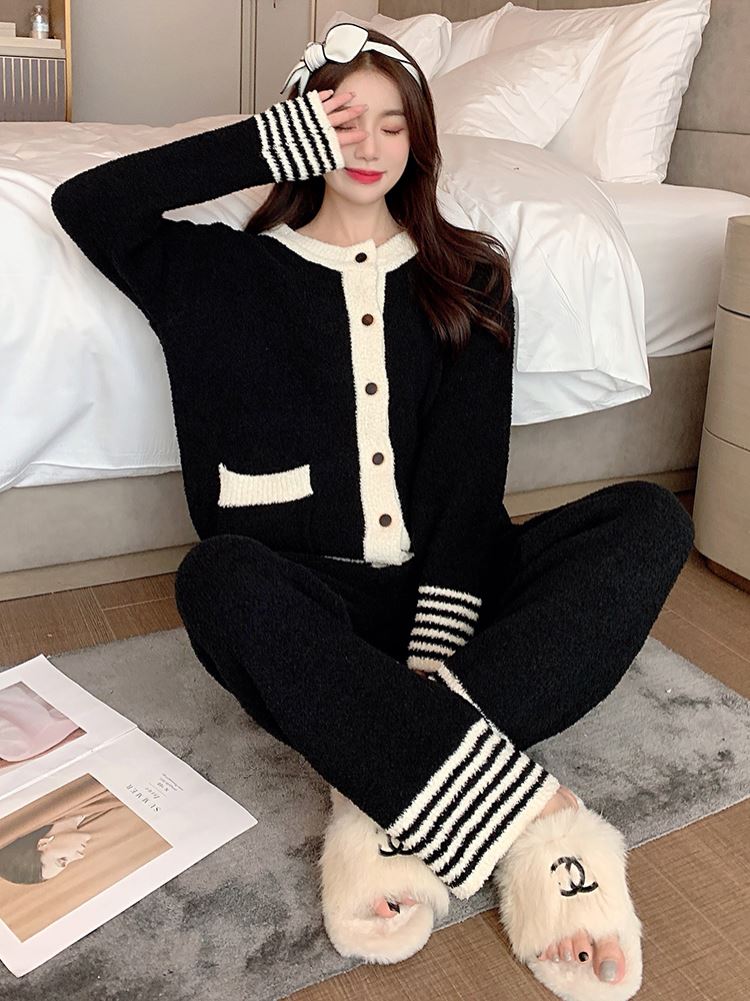 爱美小香风可外穿家居服