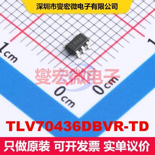 TLV70436DBVR-TD SOT-23-5 线性低压差(LDO)电压调节器 电源管