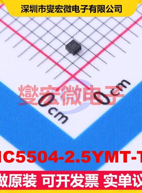 MIC5504-2.5YMT-TR DFN-4-EP(1x1) LDO低压差线性稳压器芯片IC