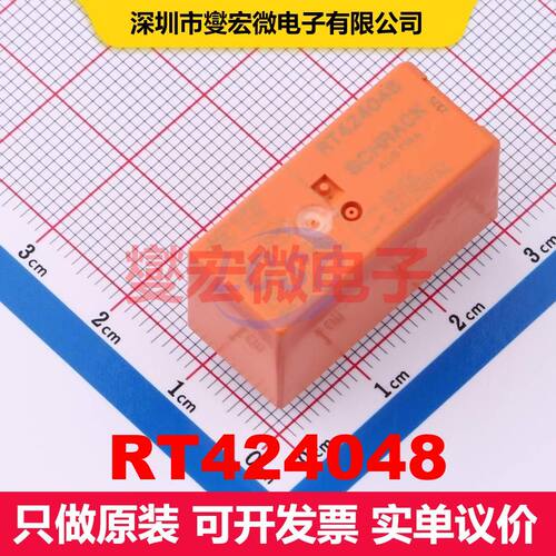 RT424048 Through Hole 功率继电器 继电器
