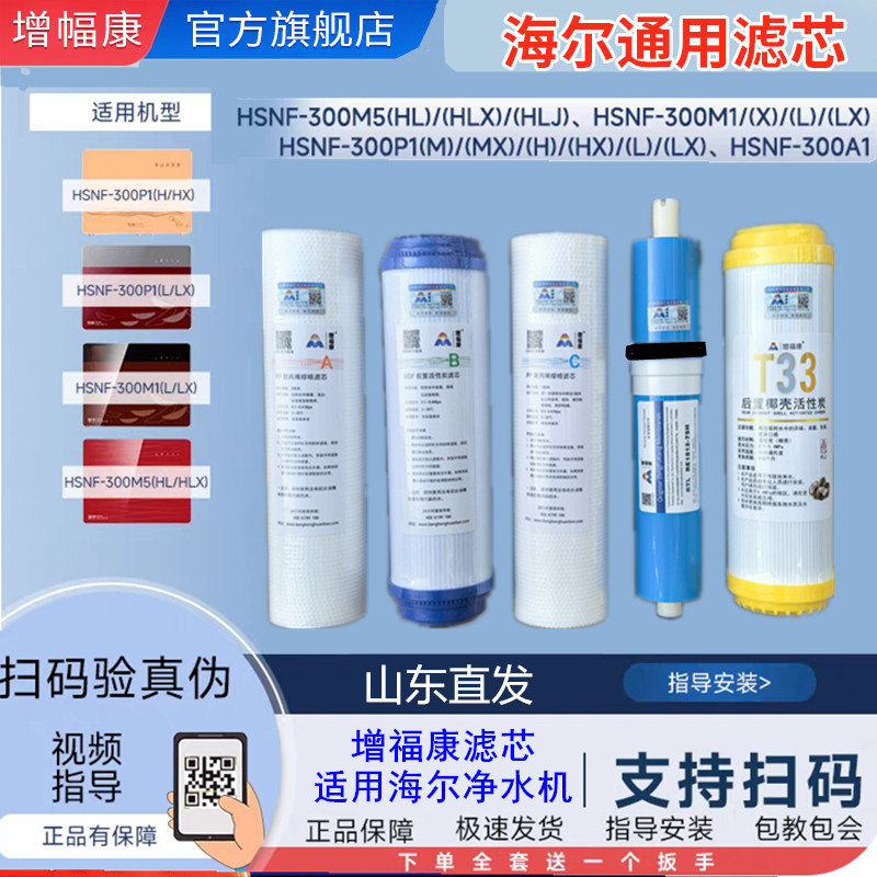 海尔施特劳斯净水器滤芯机