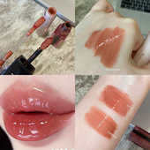 一模一样610平替FLORTTE花洛莉亚水光唇釉N03 白煮蛋杏仁乌龙奶茶