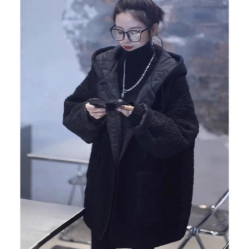 2-300斤大码羊羔毛加厚棉衣棉服