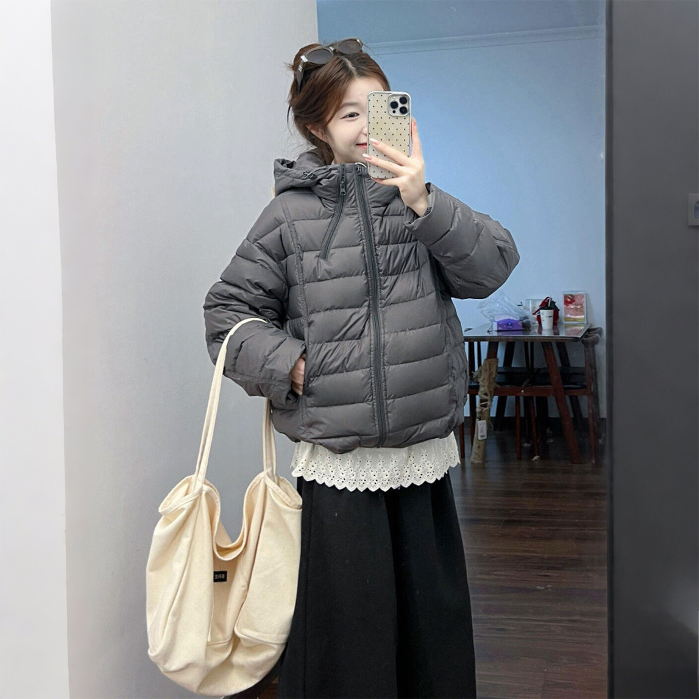 300斤大码女装胖mm高级感显瘦加厚连帽棉服女冬季保暖棉衣外套潮,女装/女士精品,大码棉服,淘宝优惠券,粉丝福利购,淘宝优惠卷