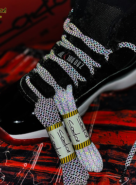 椰子原装白天使反光鞋带AF1满天星鞋带AJ11欧文5喷泡3mYEEZY350V2