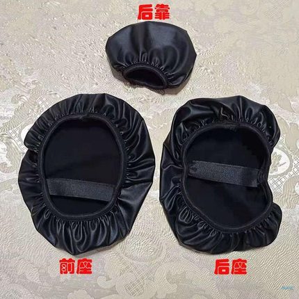 电动车坐垫套深远台铃踏板车夏季防水防晒皮革座套电瓶车座椅改装