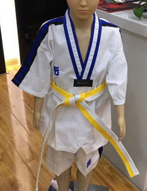 包邮MOOTO同款儿童男孩女孩大学生夏季短袖跆拳道服训练服夏装|ruв категории движение/йога/фитнес/фанаты товаров, Тхэквондо/ушу/кикбоксинг, Тхэквондо, Тхэквондо на одежду - от Buy2taobao.com для оказания профессиональной услуги покупки агента Taobao