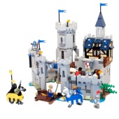 乐高城堡人仔31168中世纪城堡杀肉 YOYO 益智积木玩具10305