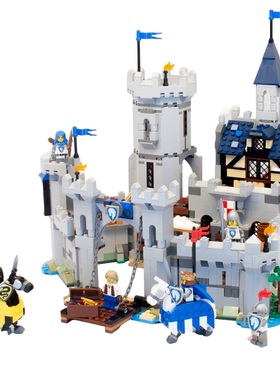 【YOYO】乐高城堡人仔31168中世纪城堡杀肉 益智积木玩具10305