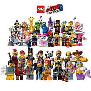 乐高LEGO抽抽乐人仔 71023大电影 71004全套绿野仙踪长颈鹿艾米特