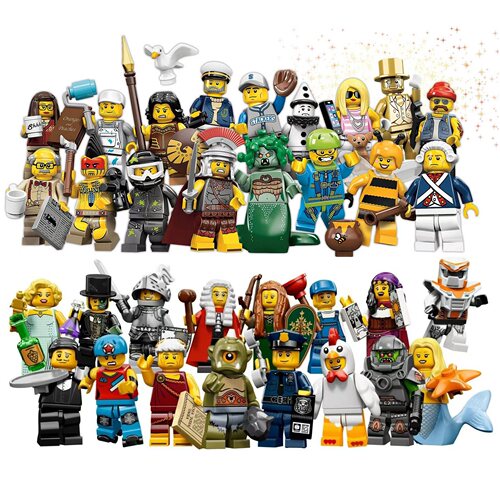 乐高LEGO第9季10季人仔抽抽乐