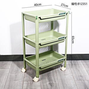 40cm长27宽品质款置物架沥水带轮