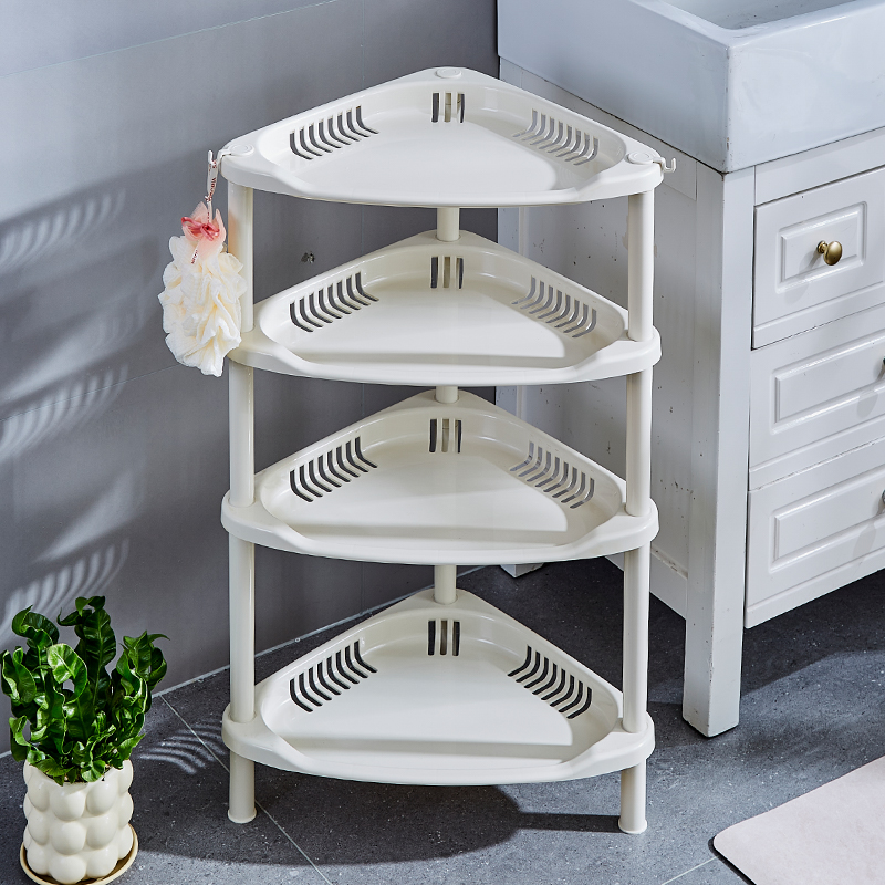 新款侧沥水三角架洗脸盆置物架子