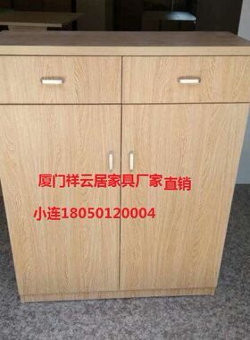 厦门简约现代风实木储物柜