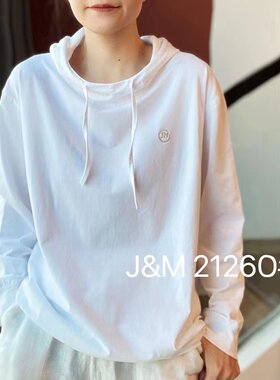 长袖韩版连帽T纯棉女士2023新款