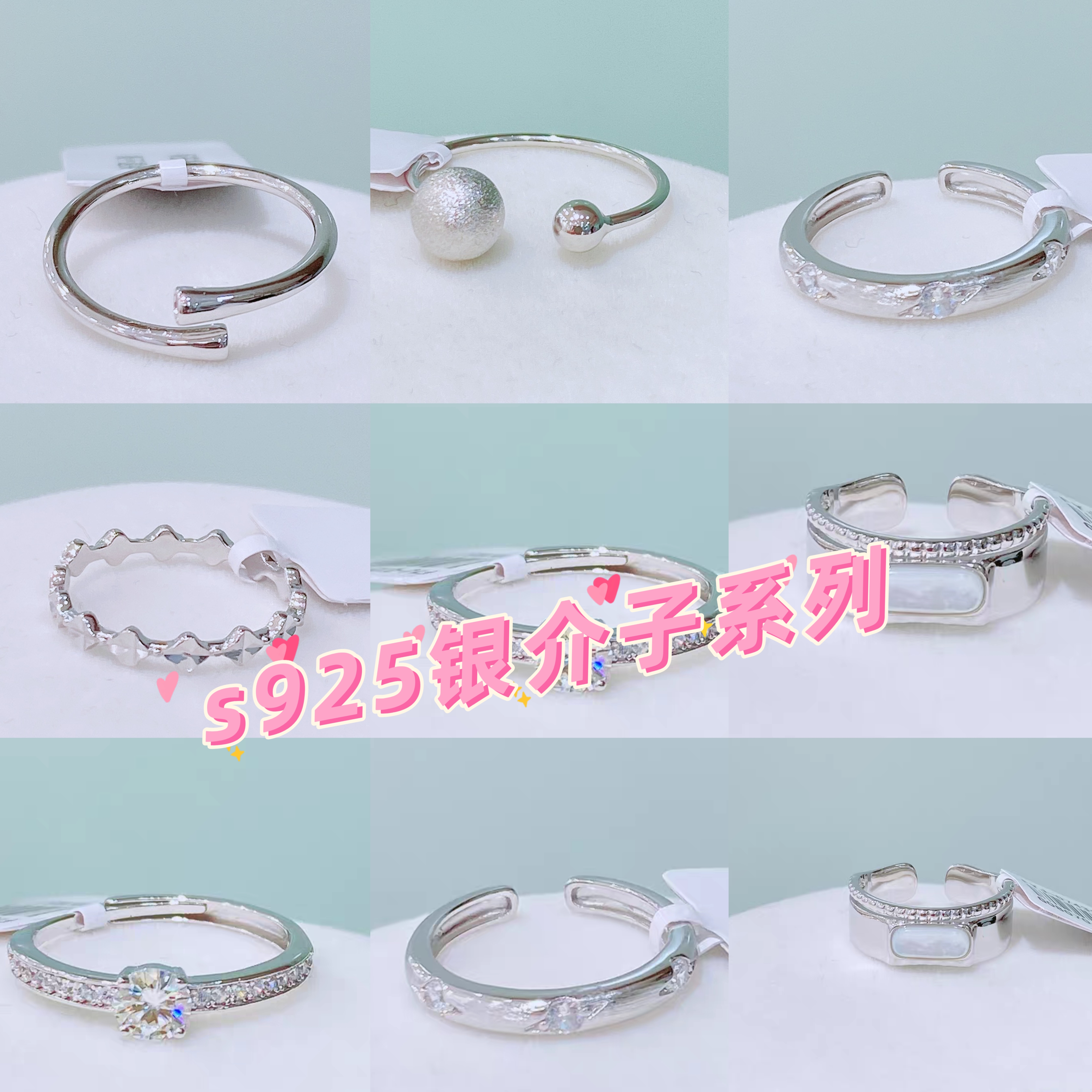梵邑s925通体银气质时尚