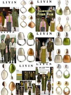 丽银新款主推丽贝丽影银针耳钉爆款珠光漆系列耳环AB款高端大气