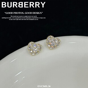 丽银饰品丽贝丽影新款银针气质时尚优雅精致百搭锆石珍珠耳钉