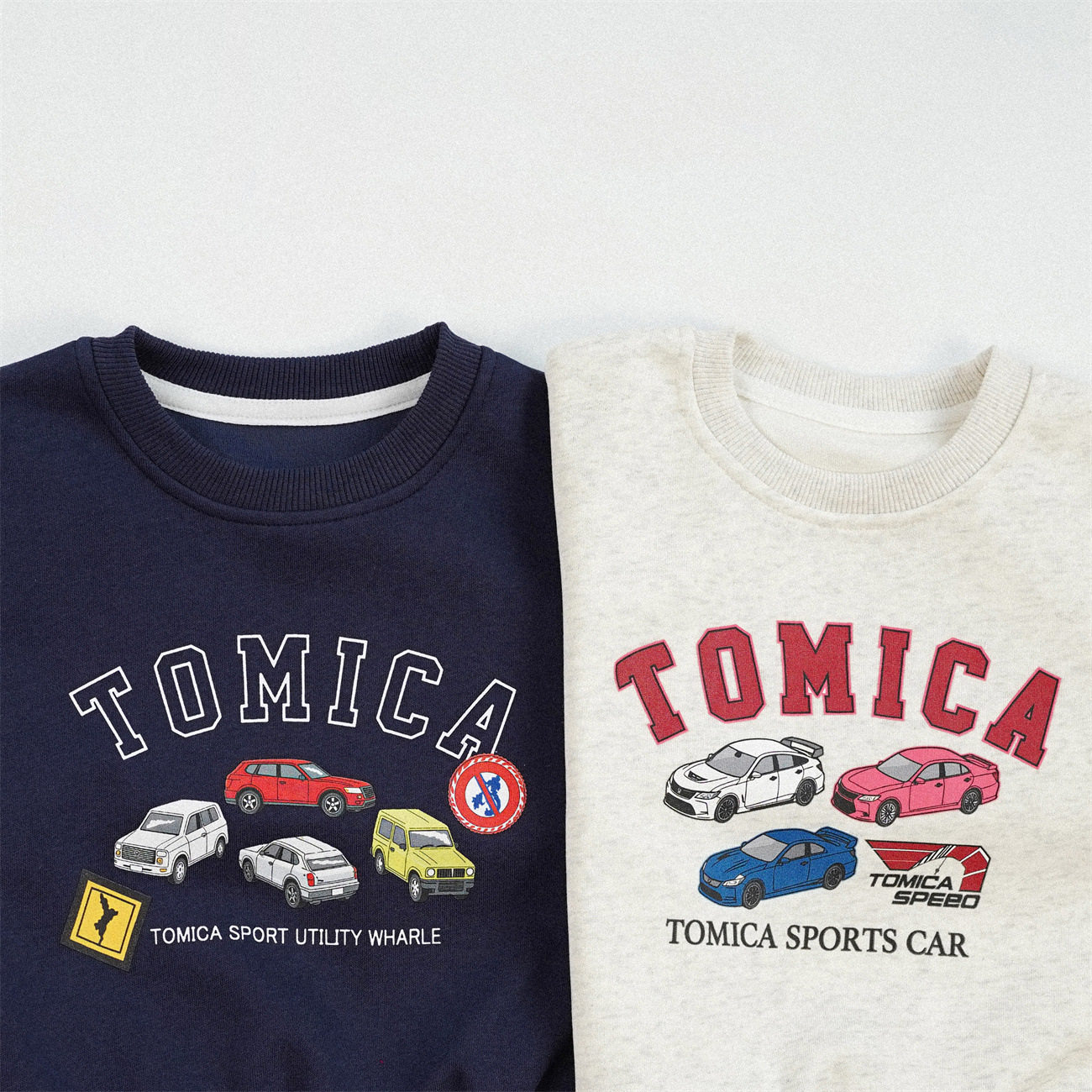 日系Tomica工程车卫衣男童秋季图片