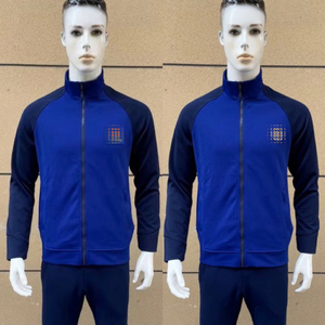 新款夏季短袖体能训练上衣短裤套装蓝色救援春秋长袖长裤运动服男