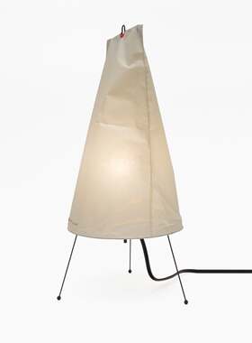 次七纸灯 野口勇akari 1p 台灯 卧室床头灯 落地灯 氛围灯