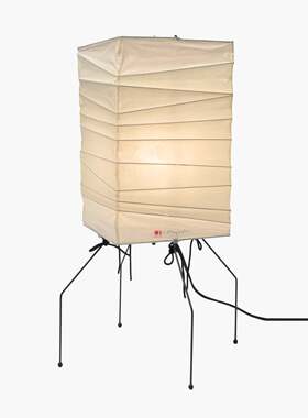 次七纸灯 野口勇akari uf1-xn 台灯 卧室床头灯 落地灯 氛围灯