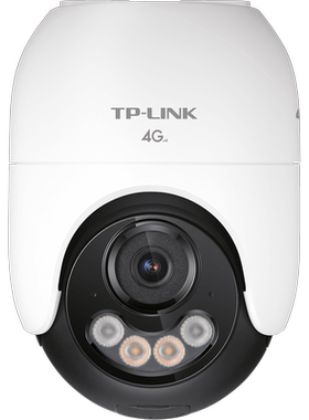 TP-LINK TL-IPC682F-F4GE 4K全彩4G球机800W超清双景智能跟踪夜视