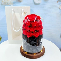 Чай улун Да Хун Пао, абажур, льняная сумка, карточки