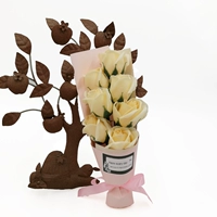 Прозрачная подарочная коробка, цвета шампанского