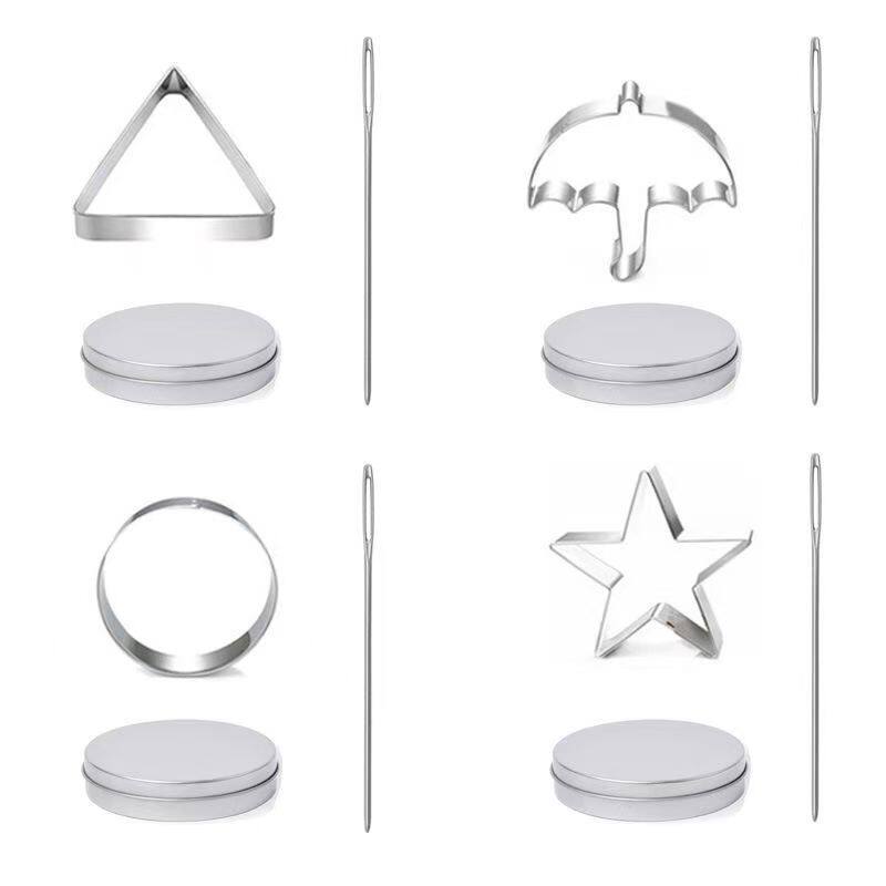 430不锈钢饼干模具 扣糖饼制作工具 几何蛋糕模具糕点烘焙工具