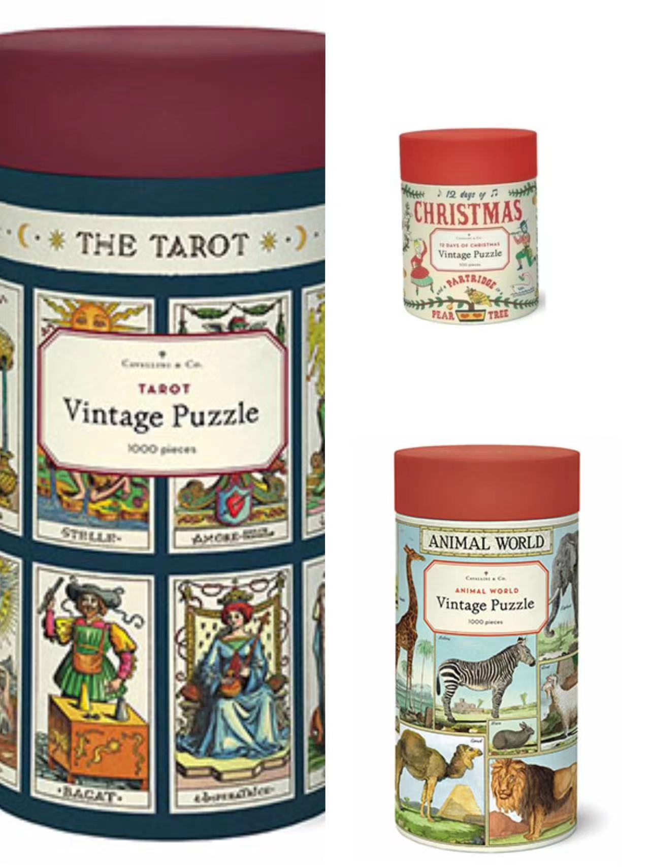 Cavallini塔罗牌圣诞倒数12天