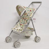 小红书爆款 6岁孩子 儿童玩具手推车可折叠洋娃娃车女孩生日礼物2