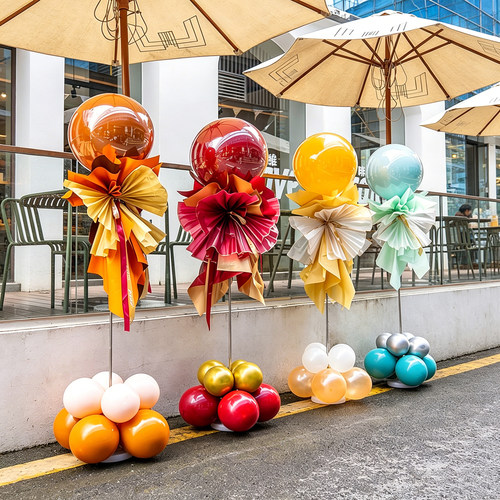 开业气球立柱路引落地支架