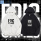 games 卫衣男加绒连帽 游戏公司Epic 主机游戏爱好者设计感卫衣男