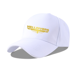 绝地潜兵2鸭舌帽飞鹰地狱潜者ps5游戏周边男女防晒棒球帽子遮阳