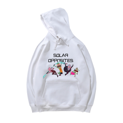 舒适面料日常休闲连帽卫衣