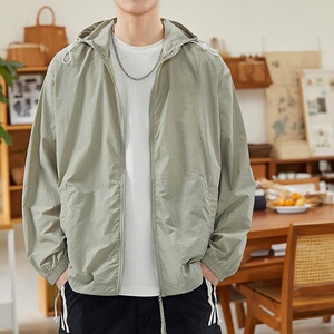 道木熙户外冰丝轻薄款防晒衣男士2026夏季UPF50+透气防晒服外套