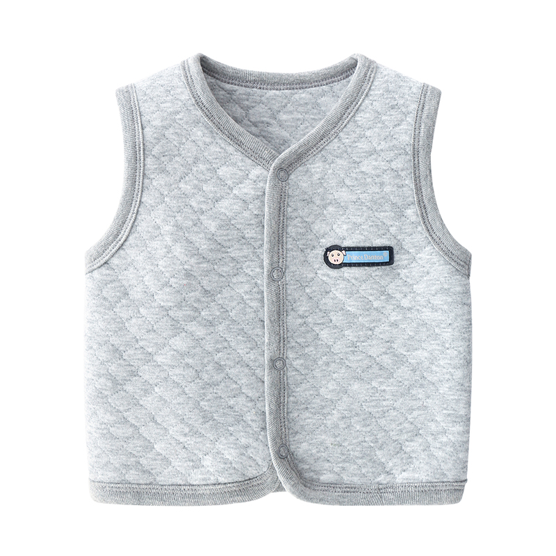 宝宝马甲婴儿纯棉秋冬季0-2岁儿童衣服男童坎肩上衣女童保暖背心