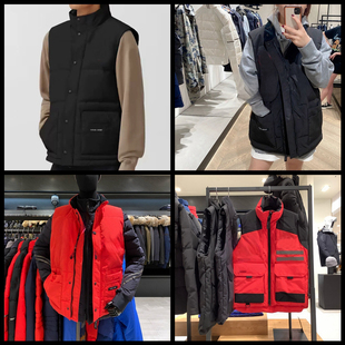 加拿大最暖品牌对版货 男女士情侣冬款 差异化检测90鸭绒羽绒马甲