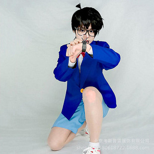 动漫名侦探柯南衣服基德柯南cos服漫展年会万圣节表演cosplay